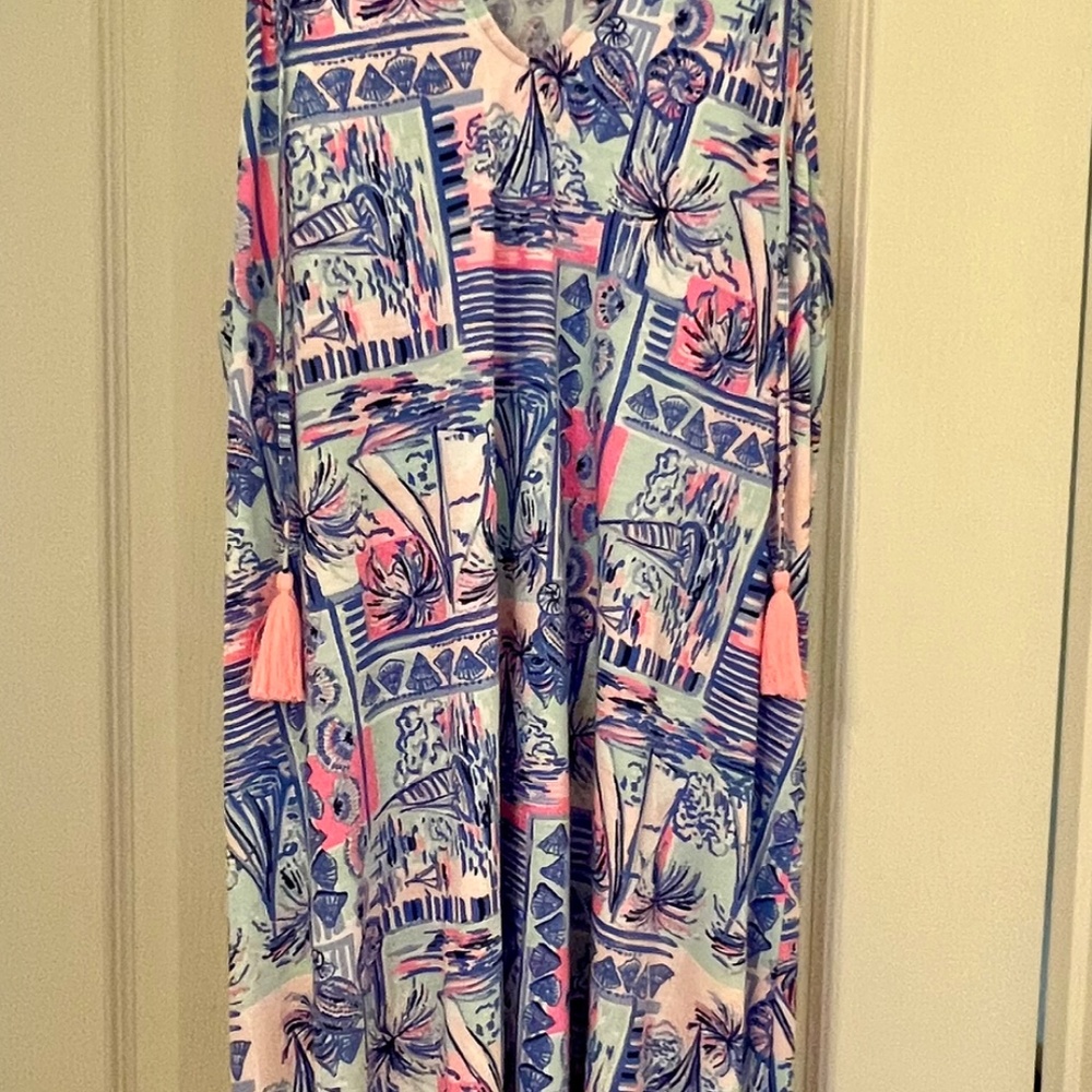 Lilly Pulitzer Dress XL - EUC - Picture 4 of 16
